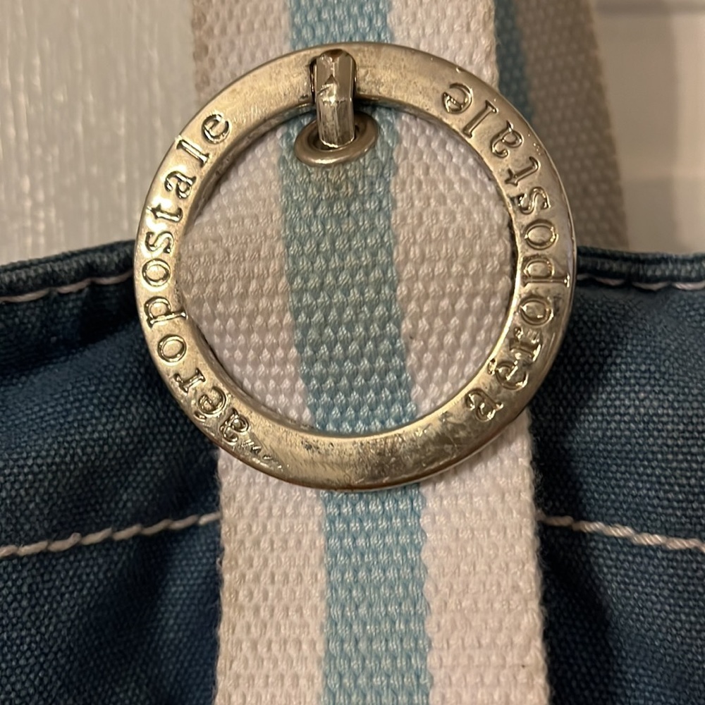 Aeropostale blue cloth bag - Picture 3 of 7